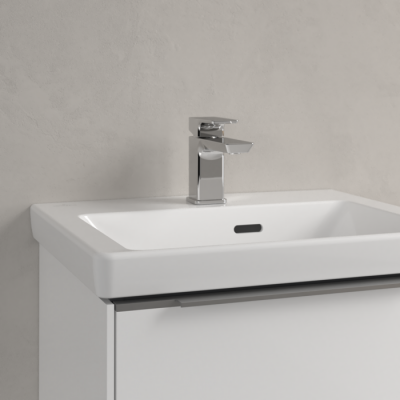 Раковина компактная 50x40x15см Villeroy&Boch Subway 3.0, Альпийский белый, с переливом