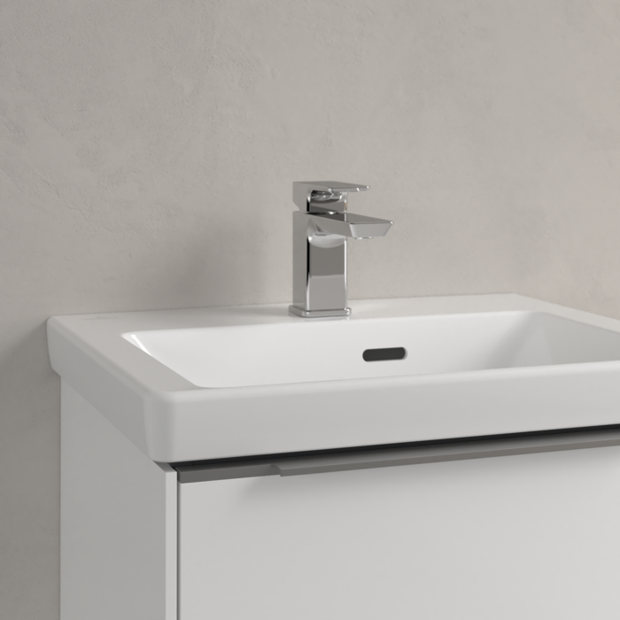 Раковина компактная 50x40x15см Villeroy&Boch Subway 3.0, Альпийский белый, с переливом