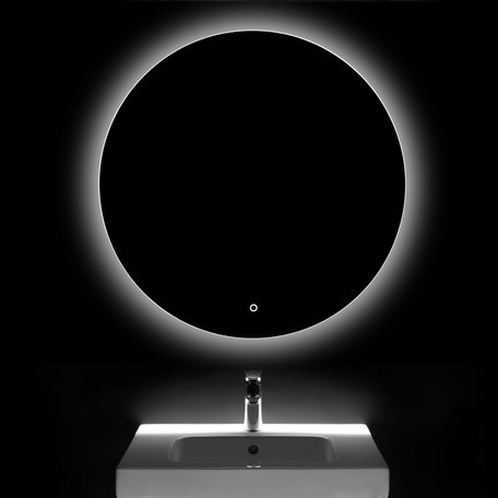 Зеркало Roca Luna 80 ZRU9307558 с LED-подсветкой и сенсорным выключателем