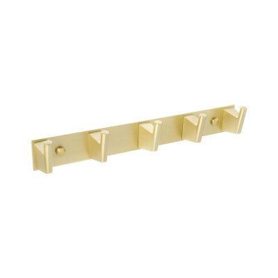 Планка 5 крючков золото Fixsen Trend FX-99005-5