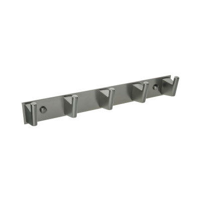 Планка 5 крючков графит Fixsen Trend FX-98005-5