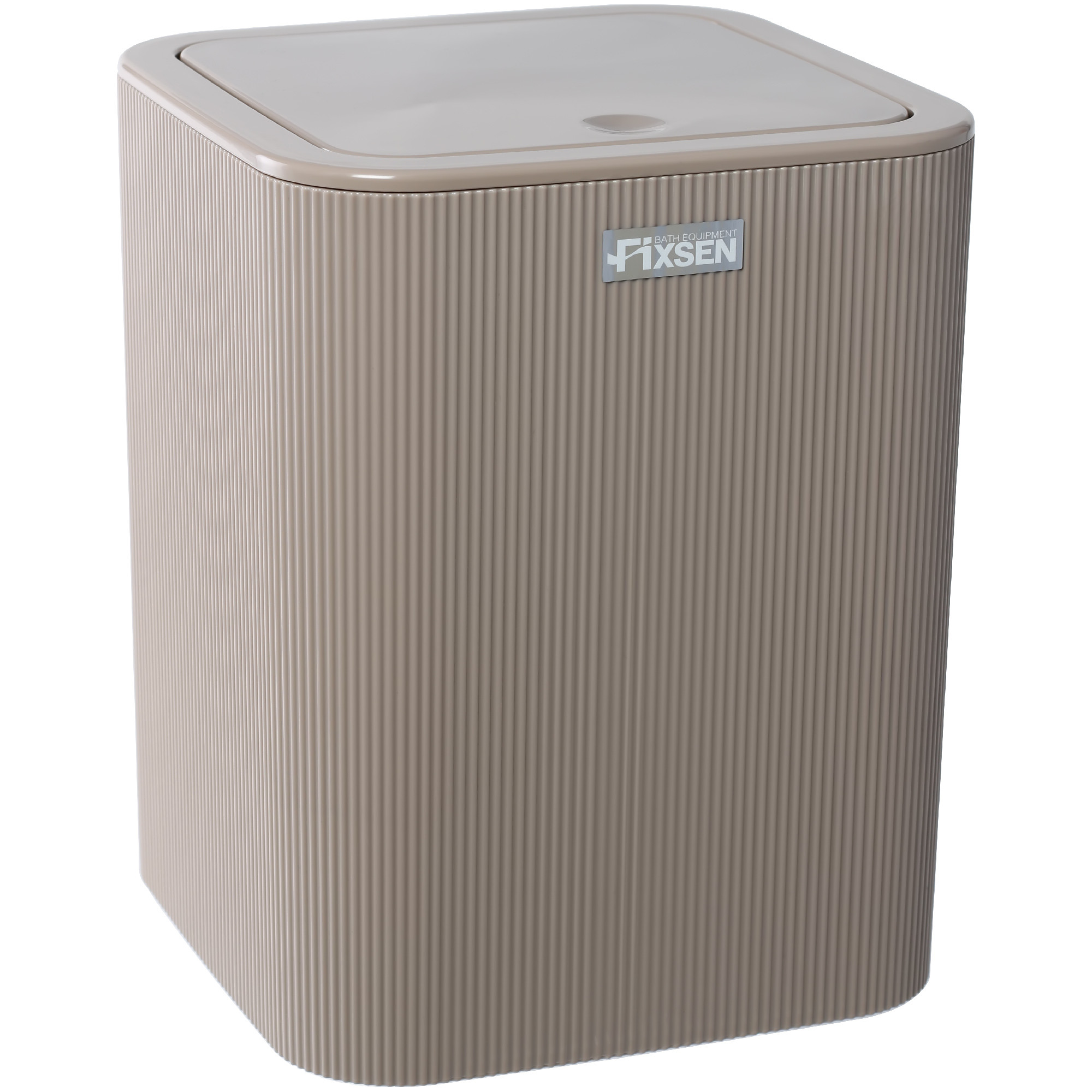 Ведро напольное бежевое Fixsen Brown FX-403-6