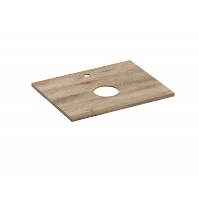 Столешница из керамогранита орех 60см Cersanit Wood 64187