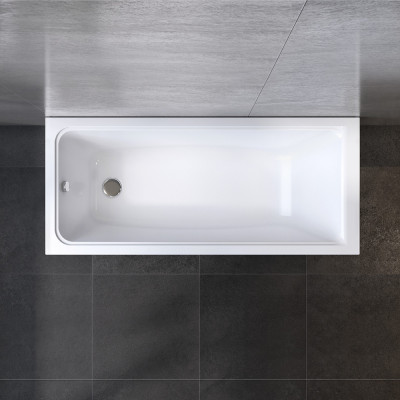 Акриловая ванна белая 170x70см Am.pm Gem W90A-170-070W-A1