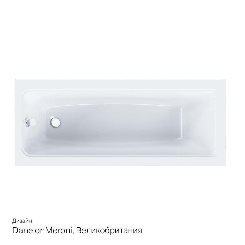 Акриловая ванна белая 170x70см Am.pm Gem W90A-170-070W-A1