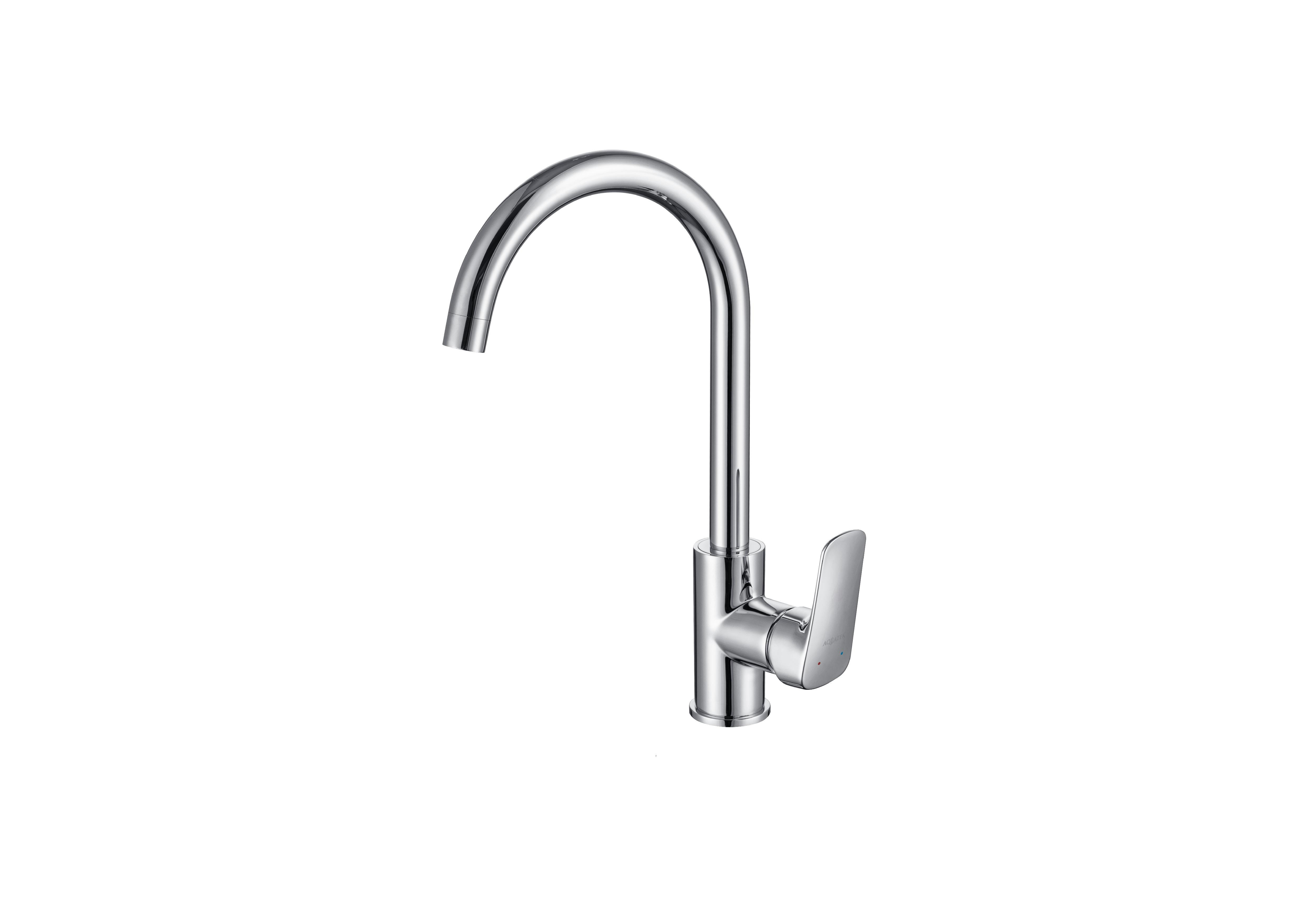 Смеситель для кухни хром Aquatek Вега AQ1082CR