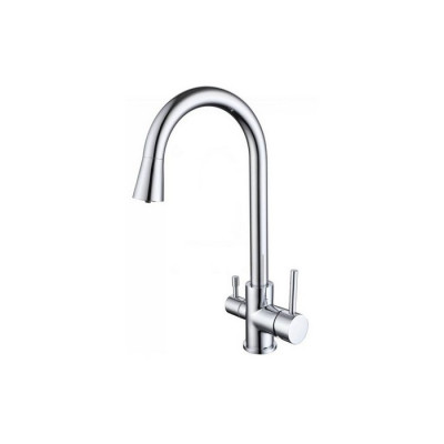 Смеситель для кухни хром Aquatek Вега AQ1085CR