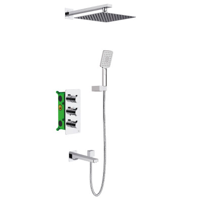 Душевая система с термостатом встраиваемая хром Timo Petruma SX-5149/00SM