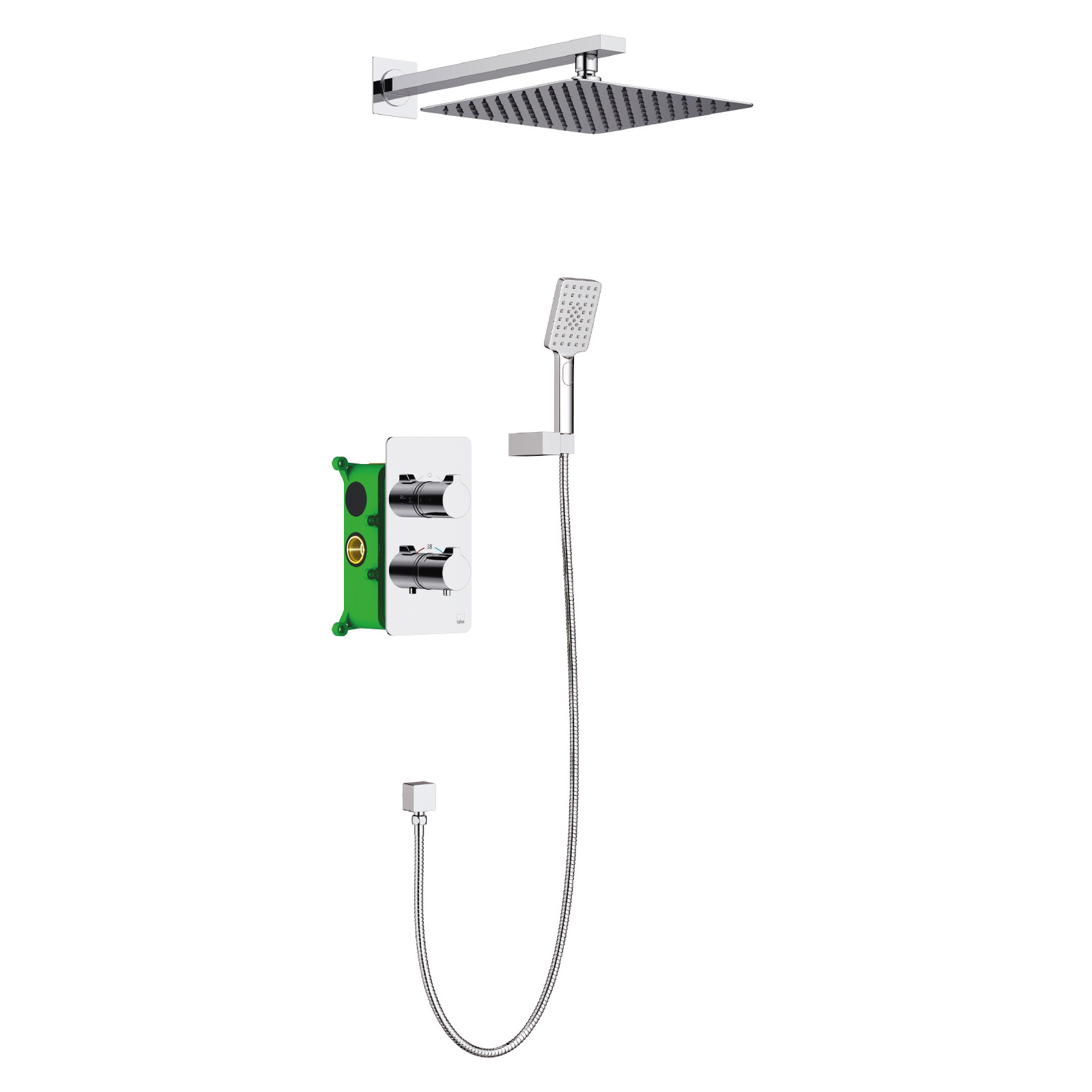 Душевая система с термостатом встраиваемая хром Timo Petruma SX-5159/00SM