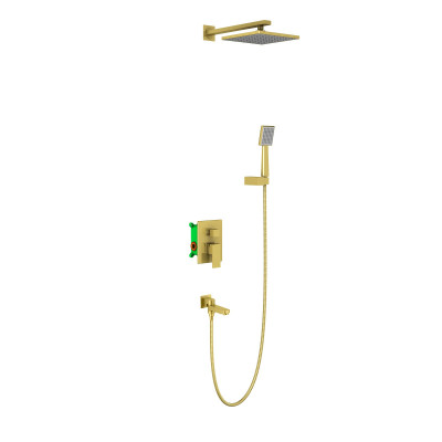 Душевая система встраиваемая золото Timo Selene SX-3069/17SM
