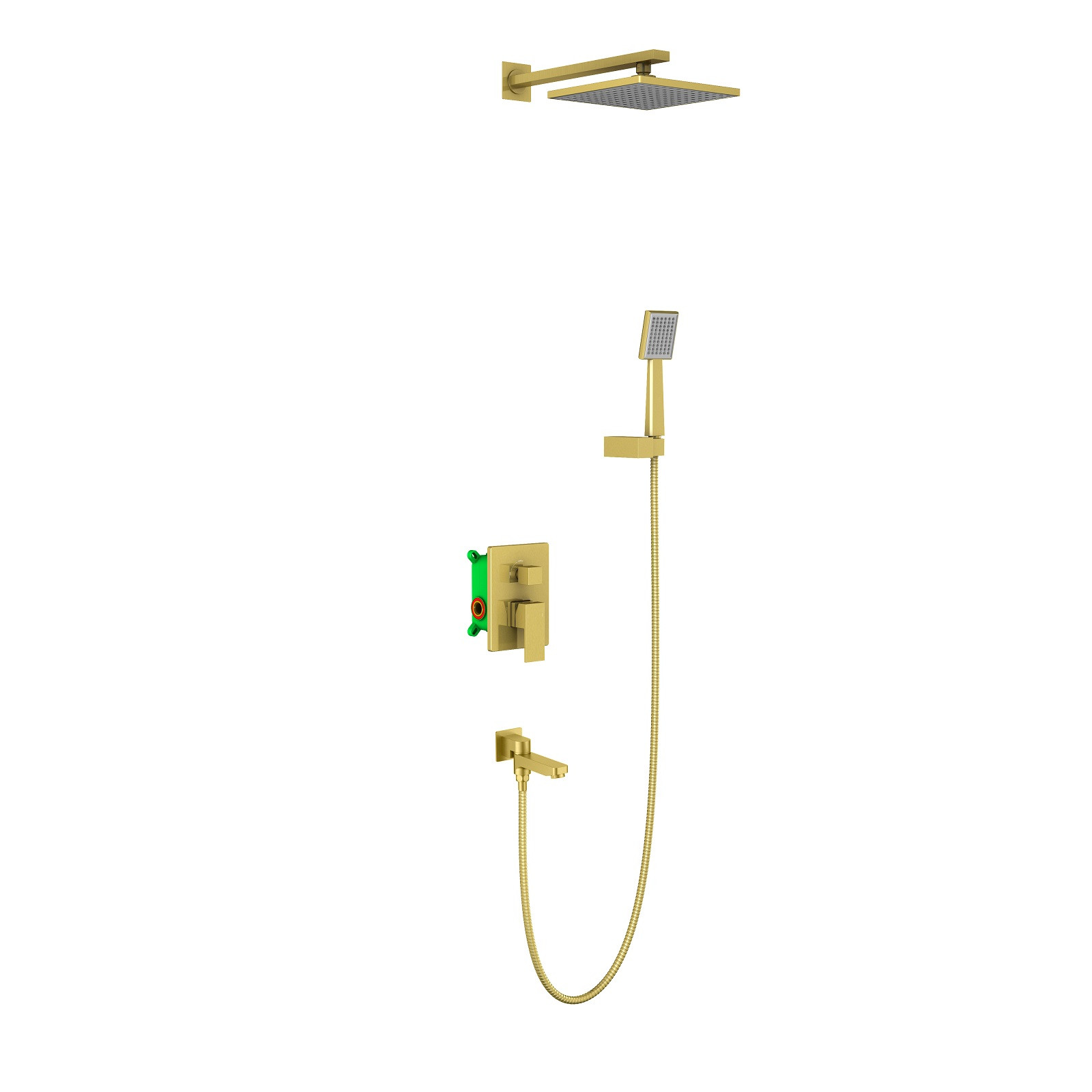 Душевая система встраиваемая золото Timo Selene SX-3069/17SM