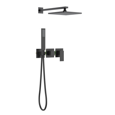Душевая система встраиваемая черная Timo Selene SX-2169/03SM
