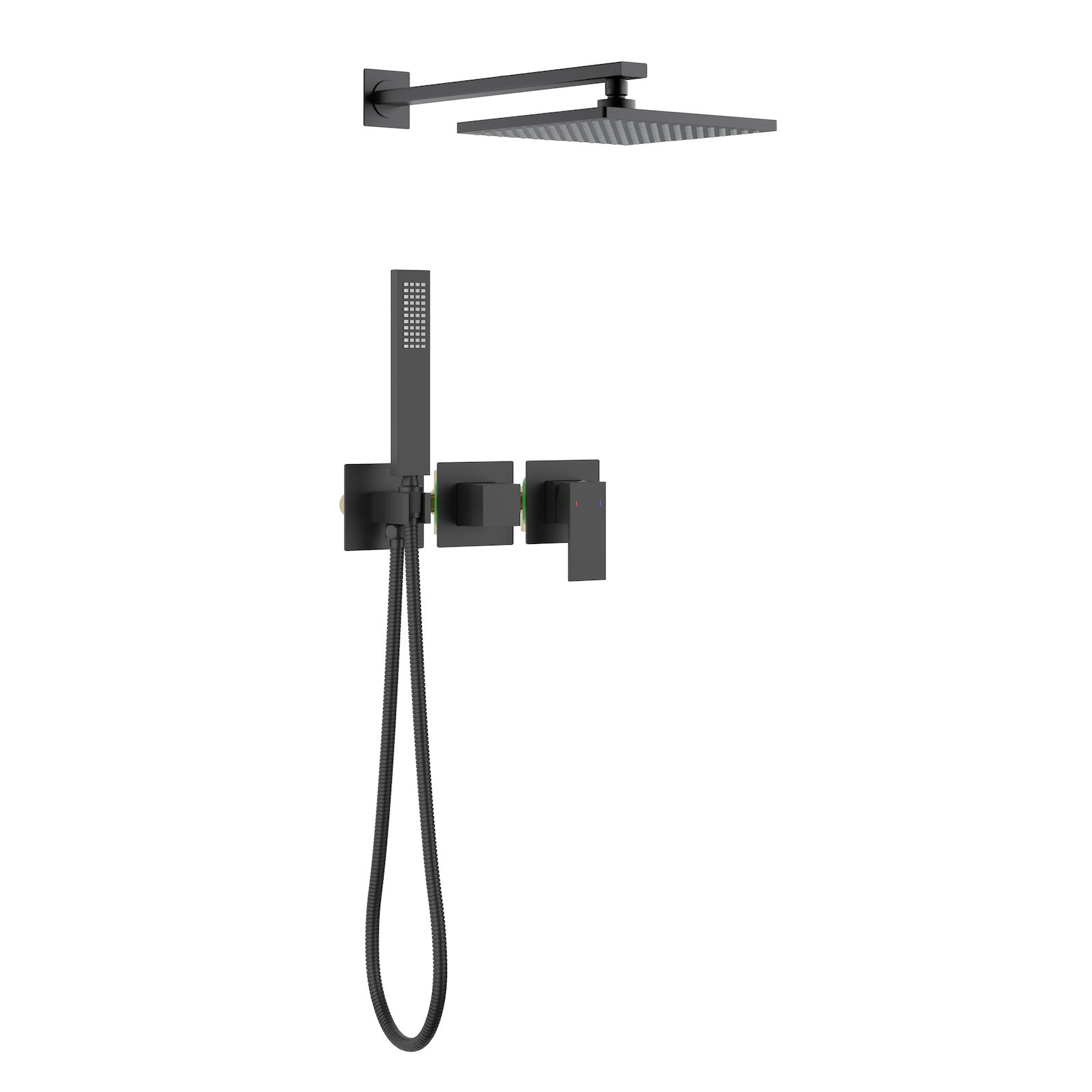 Душевая система встраиваемая черная Timo Selene SX-2169/03SM