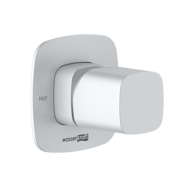 Смеситель для душа WasserKRAFT Saale 9551 белый Soft-touch