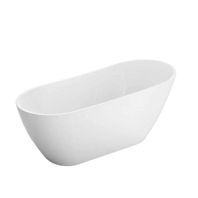 Акриловая ванна отдельностоящая белая 170x80см Belbagno BB704-1700-800-K