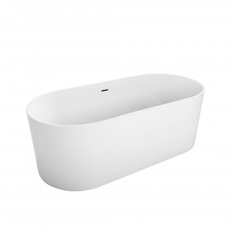 Акриловая ванна отдельностоящая белая 170x80см Belbagno BB705-1700-800