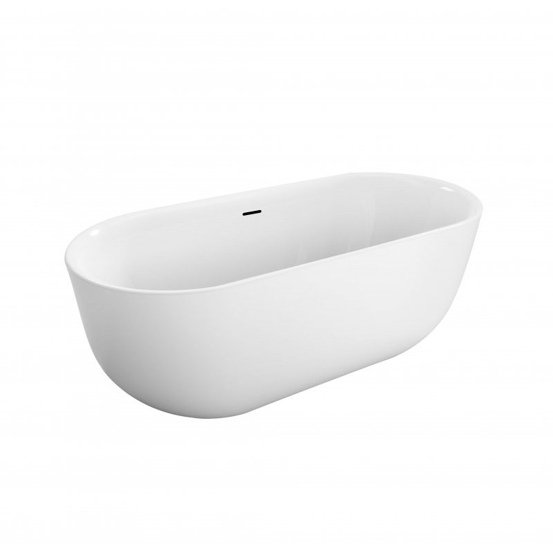 Акриловая ванна отдельностоящая белая 180x80см Belbagno BB706-1800-800