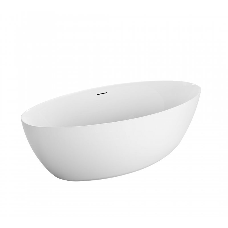Акриловая ванна отдельностоящая белая 186x88см Belbagno BB707-1860-880