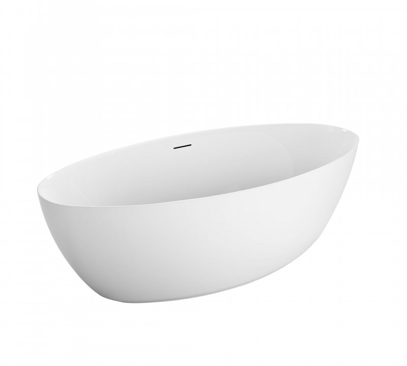 Акриловая ванна отдельностоящая белая 186x88см Belbagno BB707-1860-880