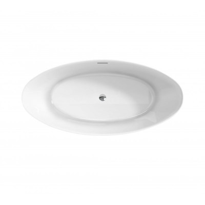 Акриловая ванна отдельностоящая белая 186x88см Belbagno BB707-1860-880