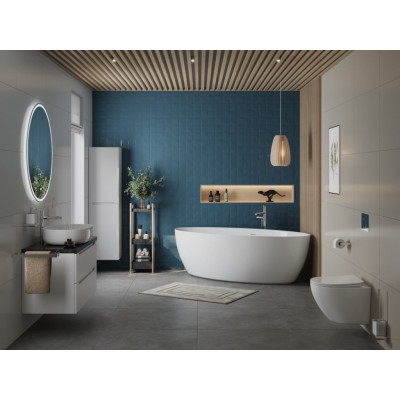 Акриловая ванна отдельностоящая белая 186x88см Belbagno BB707-1860-880