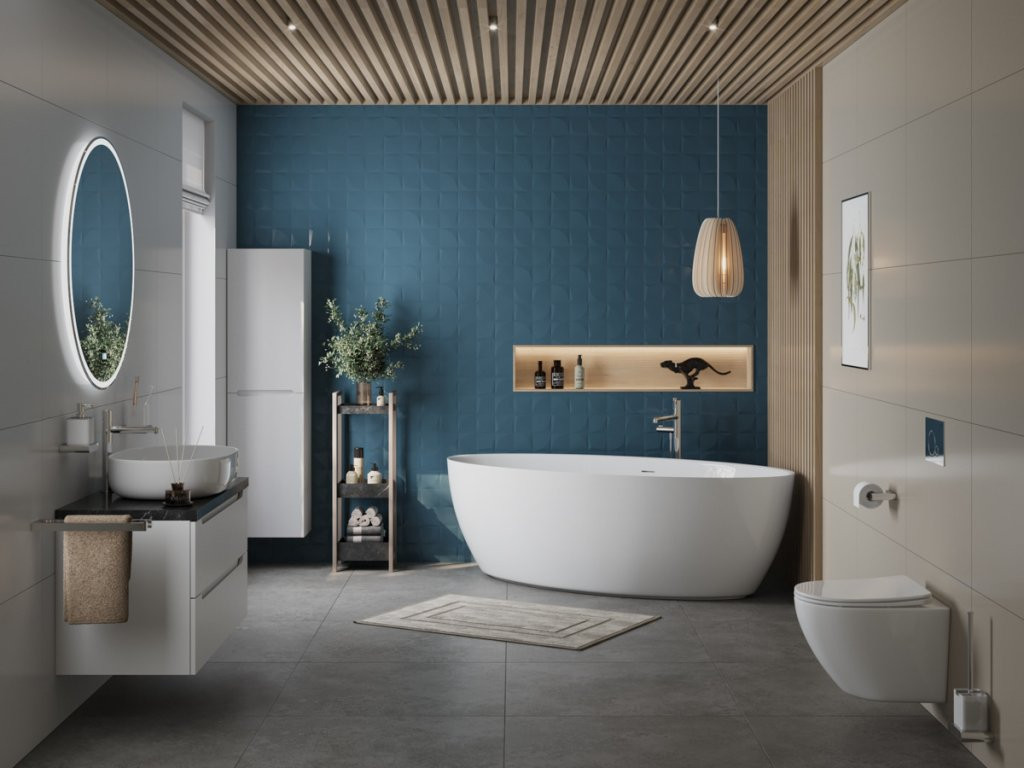 Акриловая ванна отдельностоящая белая 186x88см Belbagno BB707-1860-880