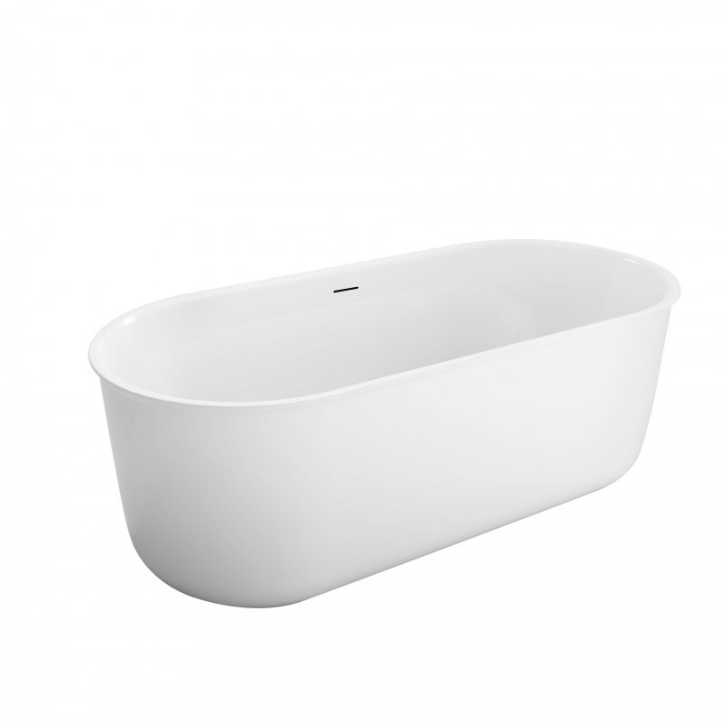 Акриловая ванна отдельностоящая белая 170x78см Belbagno BB709-1700-780