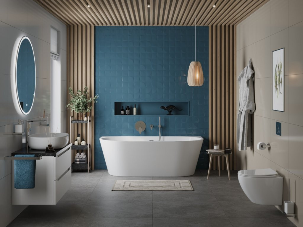 Акриловая ванна пристенная белая 150x75см Belbagno BB710-1500-750