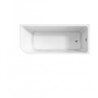 Акриловая ванна угловая белая 150x73см правая Belbagno BB712-1500-730-R
