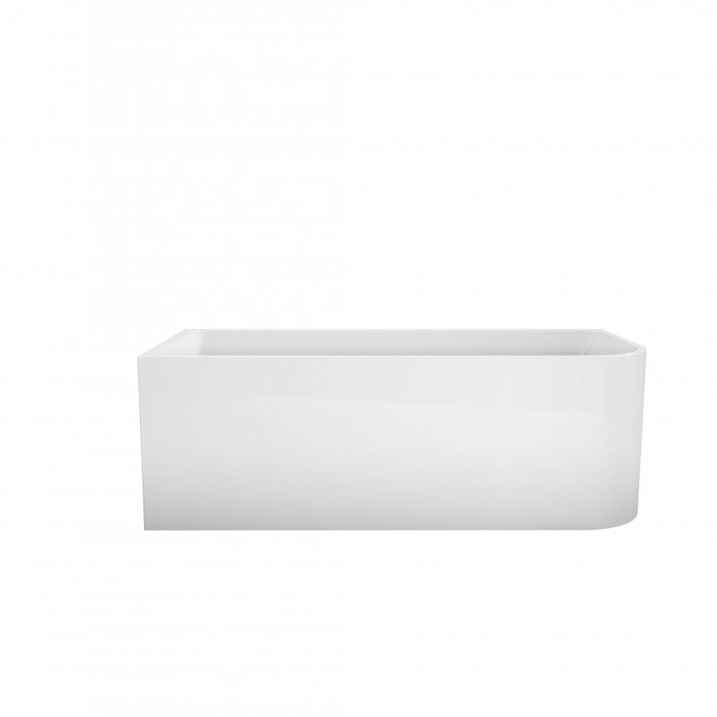 Акриловая ванна угловая белая 150x73см левая Belbagno BB712-1500-730-L