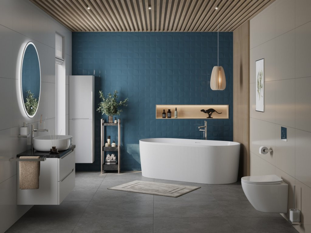 Акриловая ванна отдельностоящая белая 170x80см Belbagno BB411-1700-800