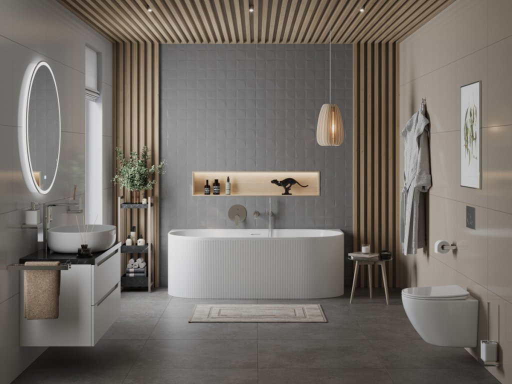 Акриловая ванна пристенная белая 170х80см Belbagno BB412-1700-800