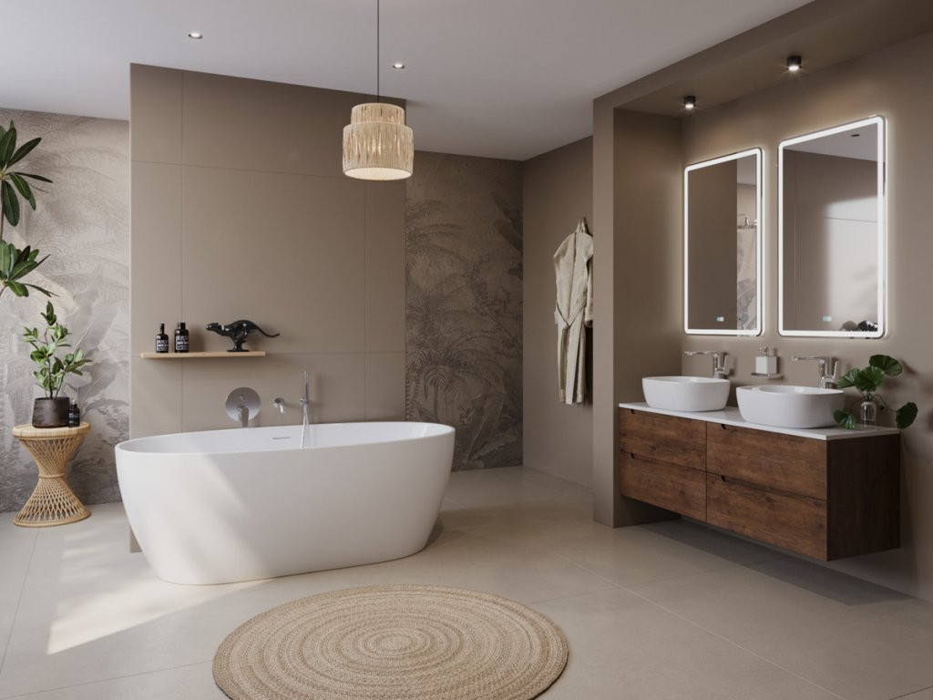 Акриловая ванна отдельностоящая белая 170x80см Belbagno BB414-1700-800