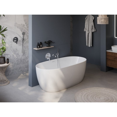 Акриловая ванна отдельностоящая белая 170x80см Belbagno BB415-1700-800