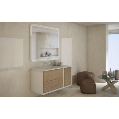 Шкафчик подвесной для тумбы табачный дуб 35см Cezares BELLAGIO 54719