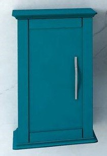 Шкафчик подвесной для тумбы синий 34см Cezares TIFFANY 54962