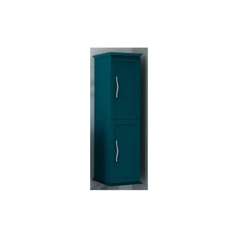 Шкаф пенал подвесной синий 34см Cezares TIFFANY 54965