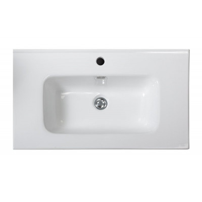 Раковина керамическая встраиваемая белая 91x46см Belbagno BB900ETL