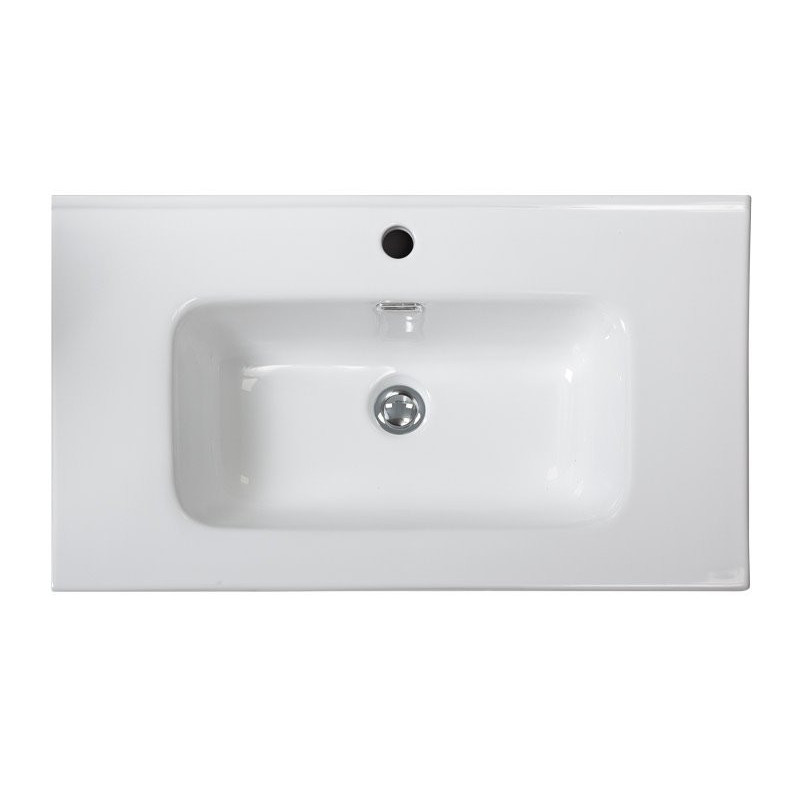 Раковина керамическая встраиваемая белая 91x46см Belbagno BB900ETL