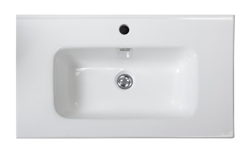 Раковина керамическая встраиваемая белая 91x46см Belbagno BB900ETL