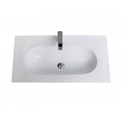 Раковина керамическая встраиваемая белая 91x46см Belbagno LOV-900-LVB