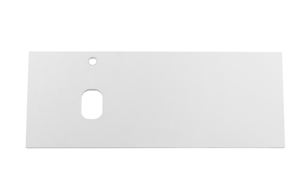 Столешница из МДФ белая матовая левая 1204x462мм, Belbagno EK-120-AS-BO-L