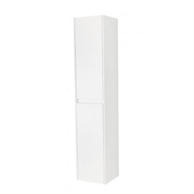 Шкаф пенал подвесной белый матовый левый 33см Belbagno KRAFT KRAFT-1600-2A-SC-BO-L
