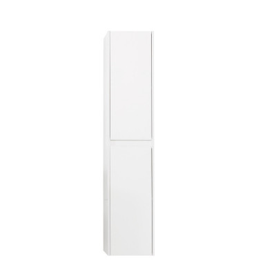 Шкаф пенал подвесной белый матовый правый 33см Belbagno KRAFT KRAFT-1600-2A-SC-BO-R