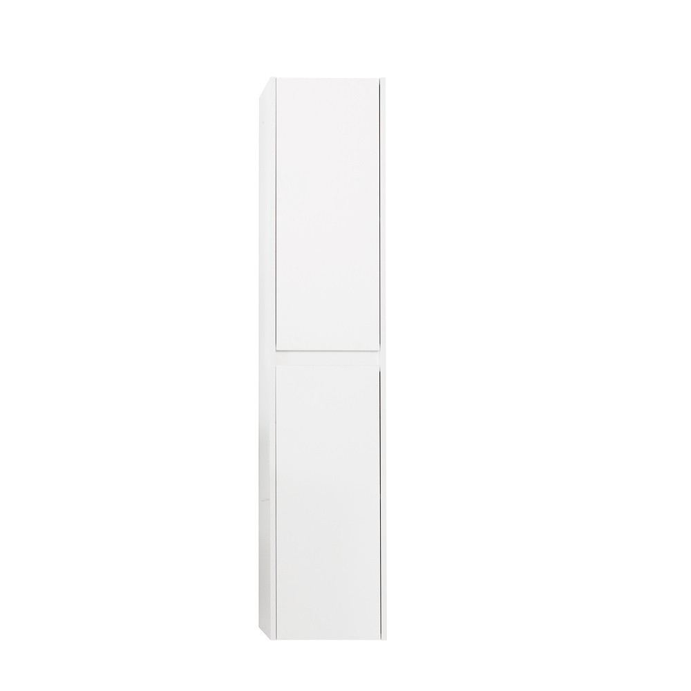 Шкаф пенал подвесной белый матовый правый 33см Belbagno KRAFT KRAFT-1600-2A-SC-BO-R