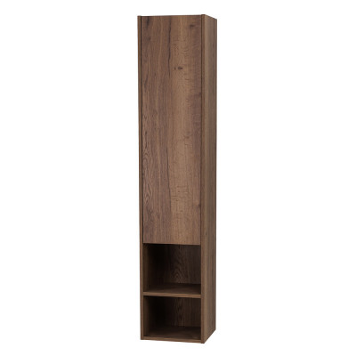 Шкаф пенал подвесной табачный дуб правый 33см Belbagno KRAFT KRAFT-1600-1A-SC-RT-R