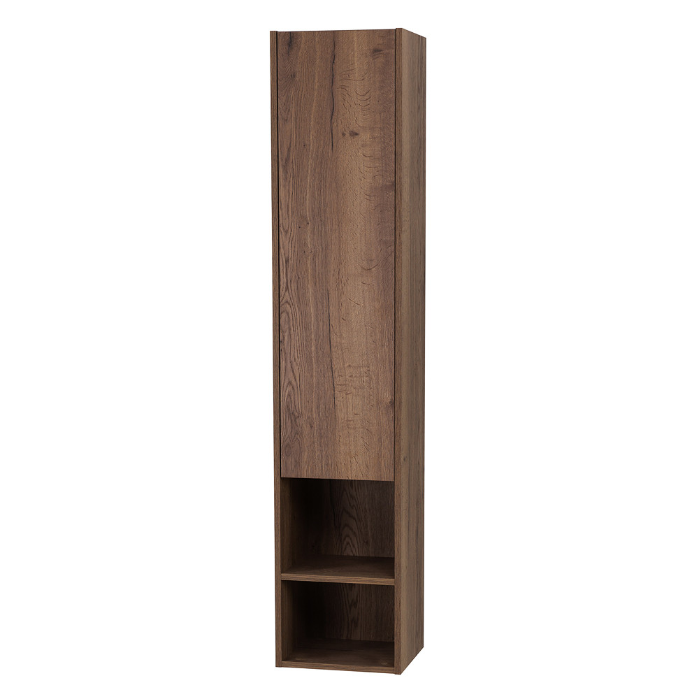 Шкаф пенал подвесной табачный дуб правый 33см Belbagno KRAFT KRAFT-1600-1A-SC-RT-R