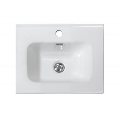 Раковина керамическая встраиваемая белая 51x39см Belbagno BB500/390ETL