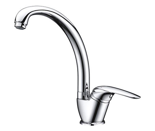 Смеситель Rossel 2807 для кухни с васоким поворотным изливом  Wasser kraft
