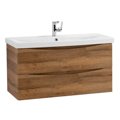 Тумба под раковину подвесная дуб рустикальный 76см Belbagno MARINO-CER-800-2C-SO-RR-P